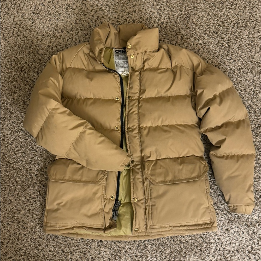 70s Vintage CAMP 7 - down puffer jacket